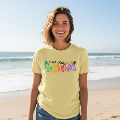 Adult Made for Summer Graphic Tee
