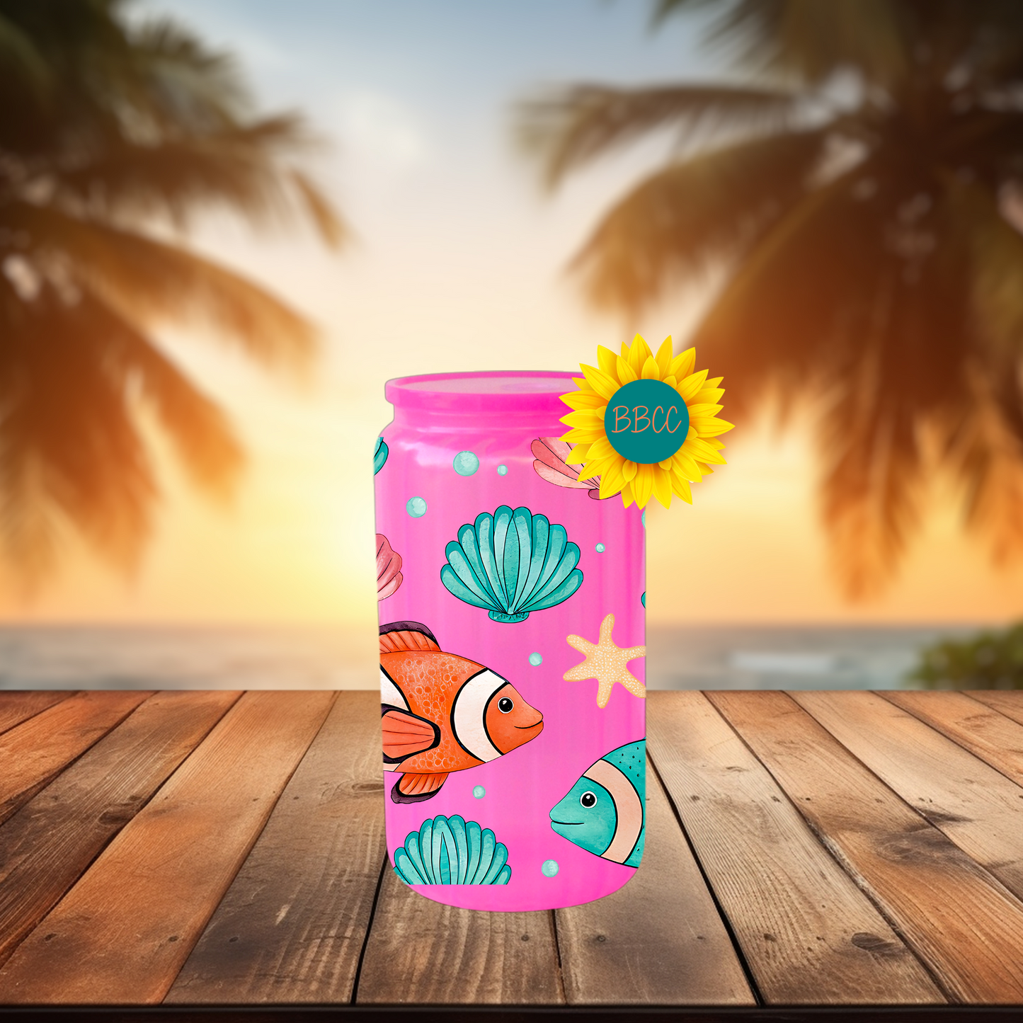 16oz Clownfish Coastal Tumbler