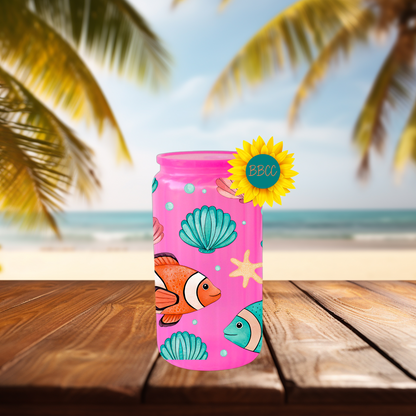 16oz Clownfish Coastal Tumbler