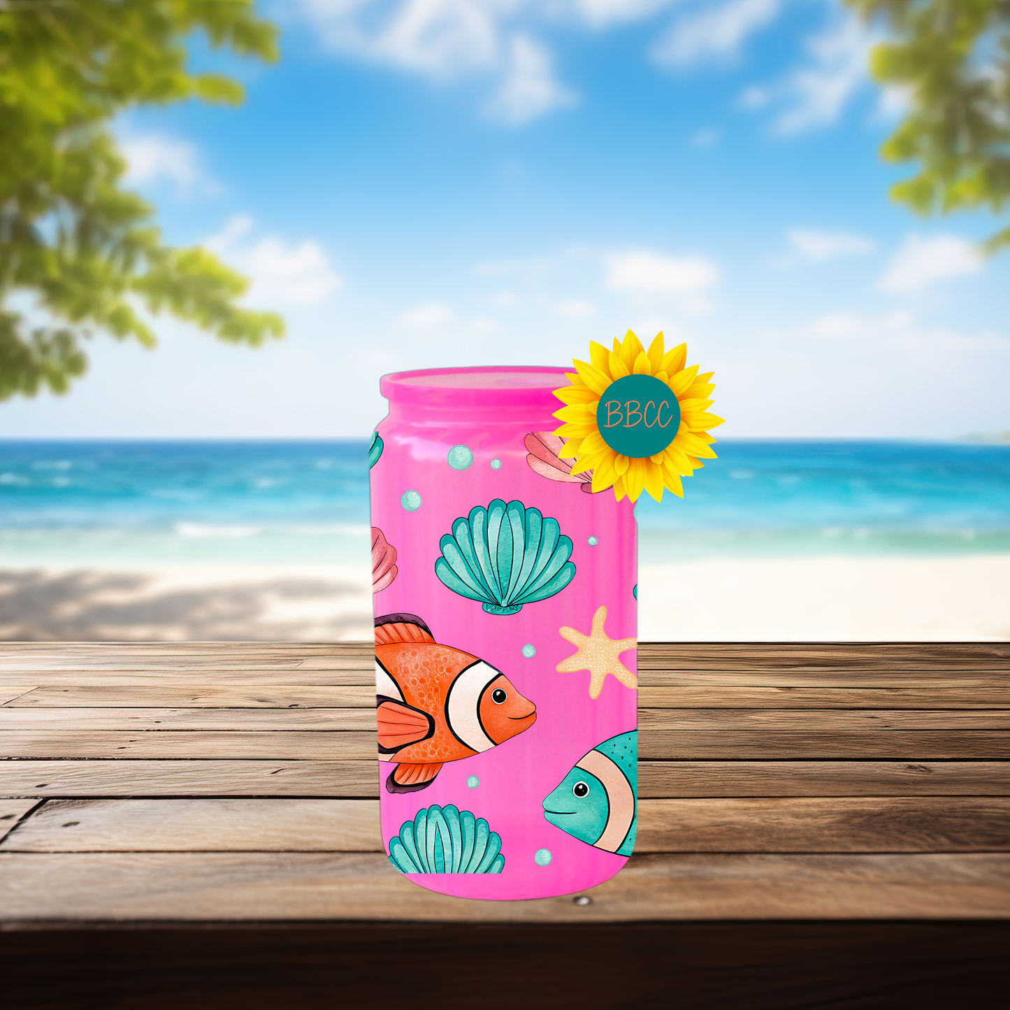 16oz Clownfish Coastal Tumbler