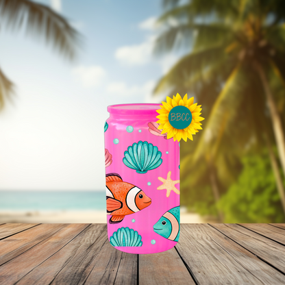 16oz Clownfish Coastal Tumbler