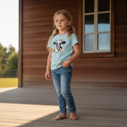 Oh Honey I Am That Heifer Youth Cow Graphic Tee