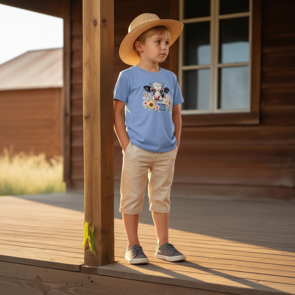 Oh Honey I Am That Heifer Youth Graphic Tee