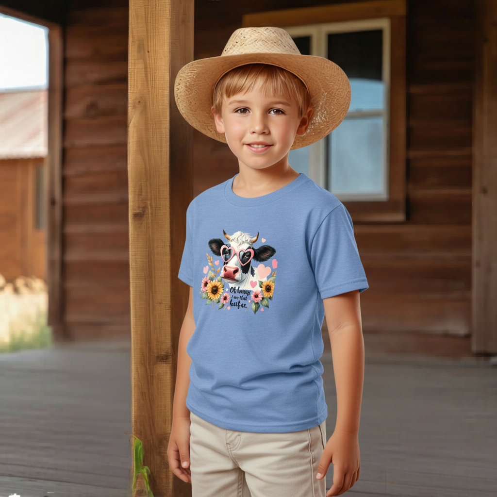 Oh Honey I Am That Heifer Youth Graphic Tee