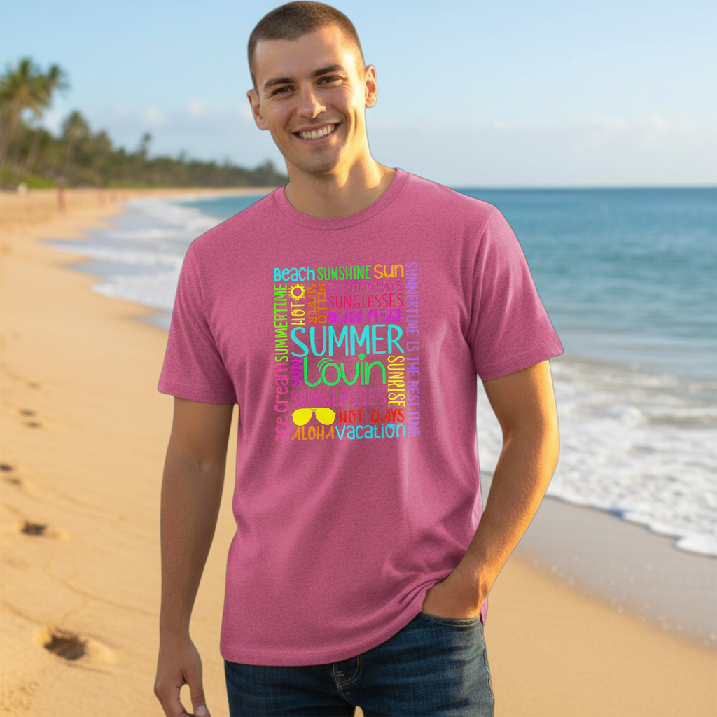 Adult Summer Lovin Graphic Tee