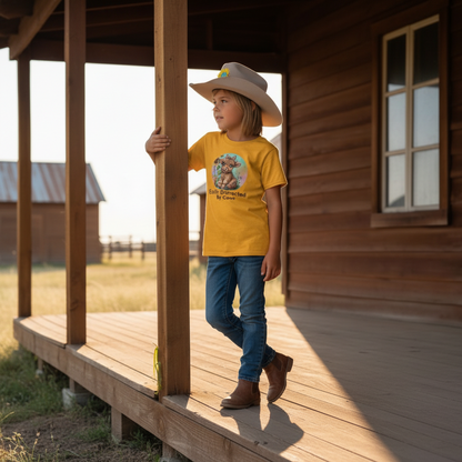 Easily Distracted By Cows Youth Graphic Tee