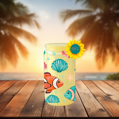 16oz Clownfish Coastal Tumbler