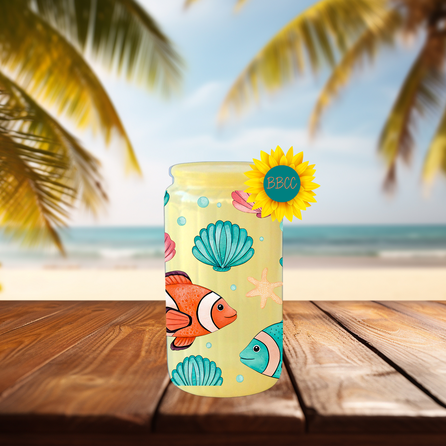 16oz Clownfish Coastal Tumbler