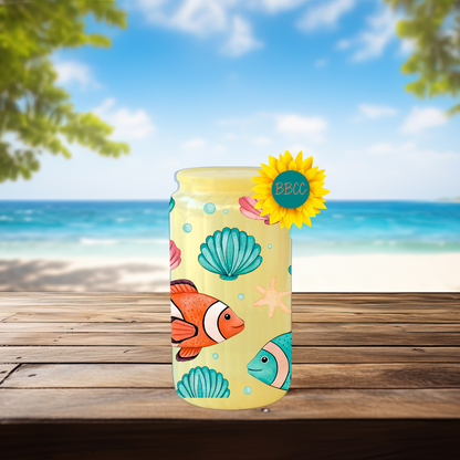 16oz Clownfish Coastal Tumbler