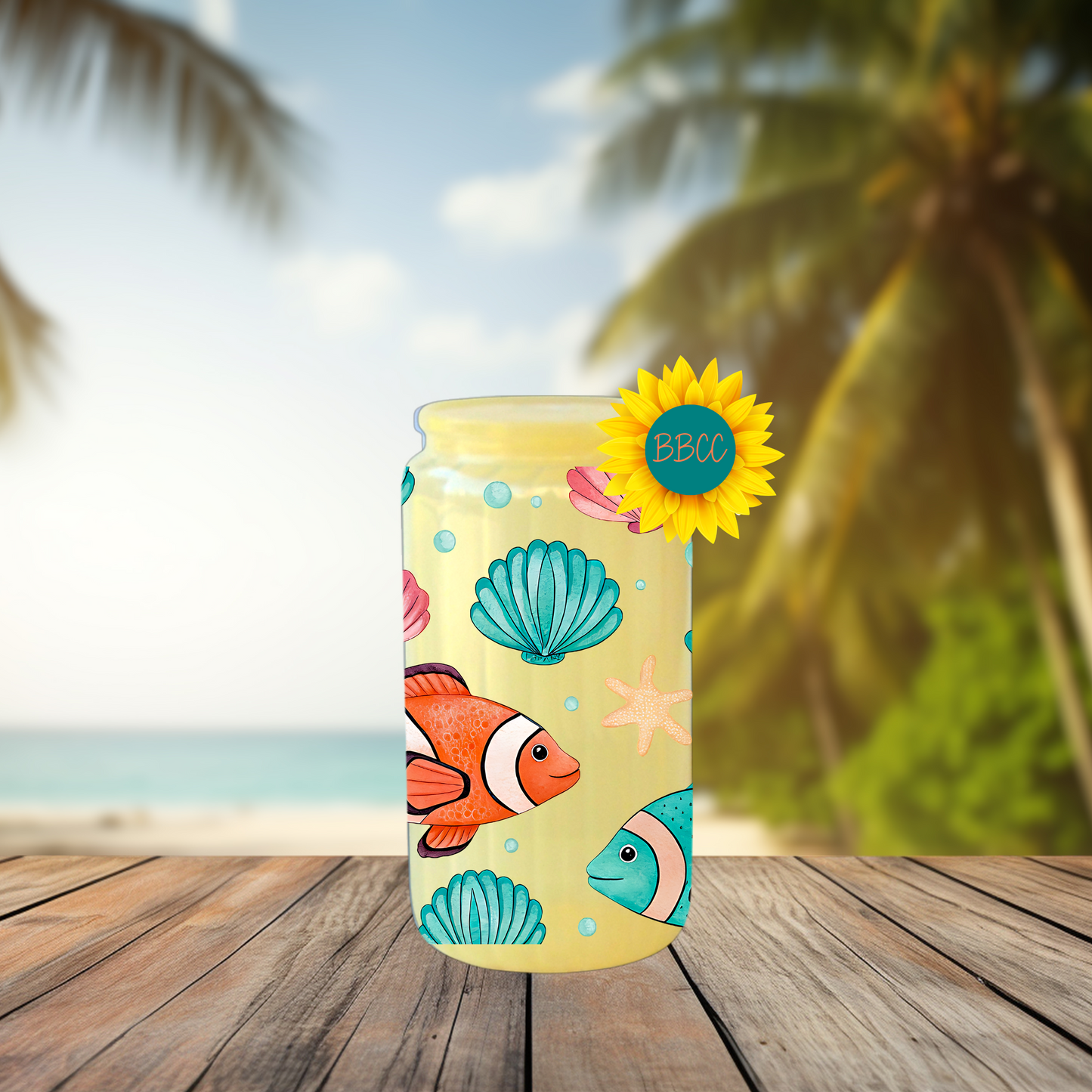 16oz Clownfish Coastal Tumbler