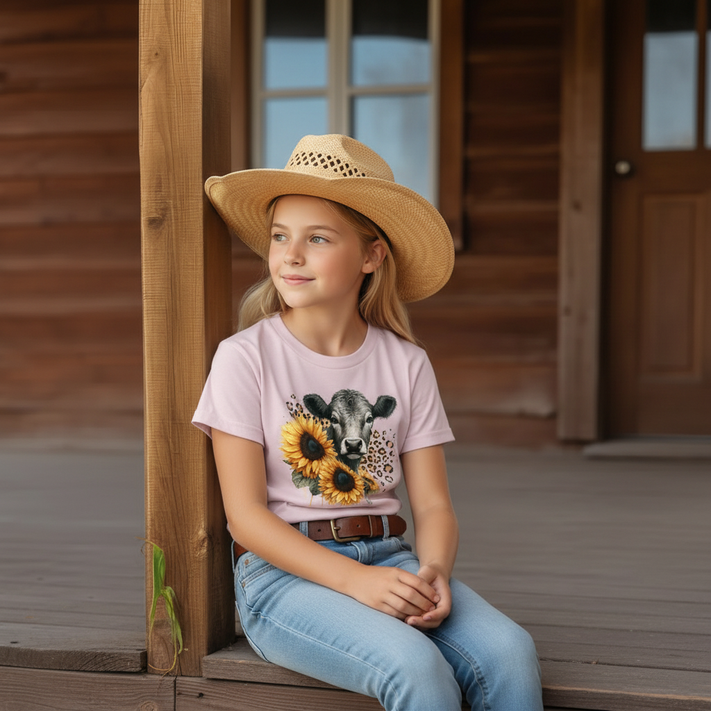 Oh Honey I Am That Heifer Youth Graphic Tee