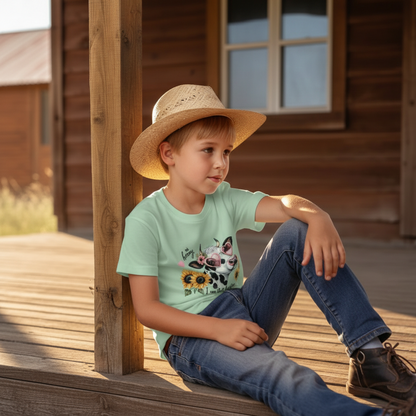 Oh Honey I Am That Heifer Youth Cowgirl Graphic Tee