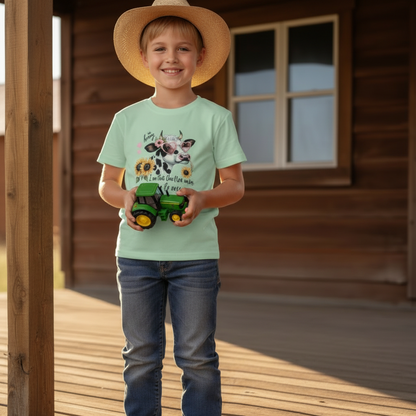 Oh Honey I Am That Heifer Youth Cowgirl Graphic Tee
