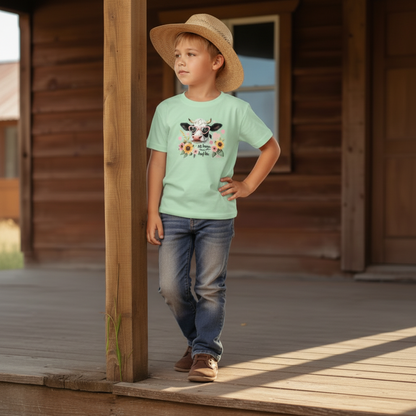 Oh Honey I Am That Heifer Youth Graphic Tee