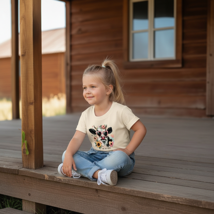 Oh Honey I Am That Heifer Youth Cow Graphic Tee