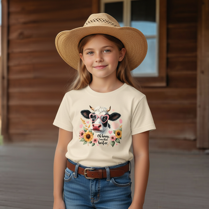 Oh Honey I Am That Heifer Youth Graphic Tee