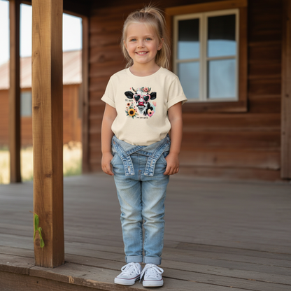 Oh Honey I Am That Heifer Youth Cow Graphic Tee