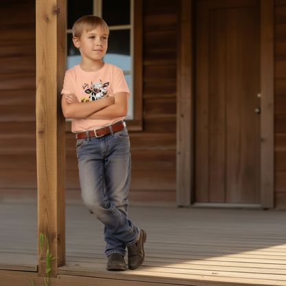 Oh Honey I Am That Heifer Youth Cowgirl Graphic Tee