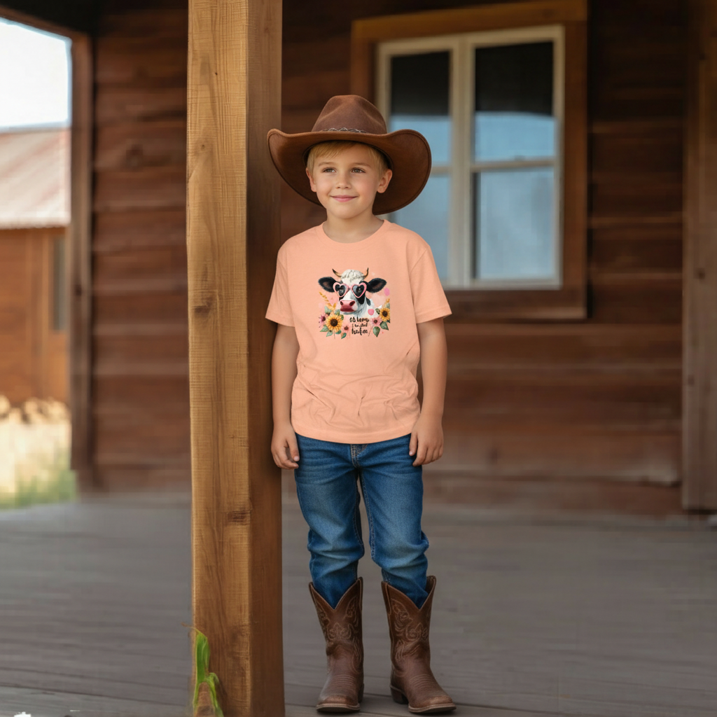 Oh Honey I Am That Heifer Youth Graphic Tee
