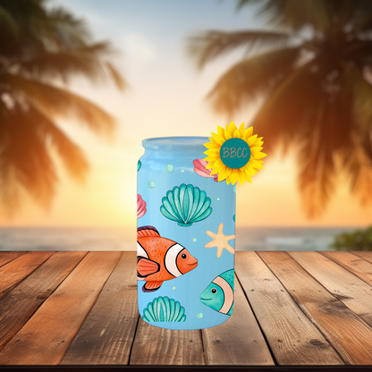 16oz Clownfish Coastal Tumbler