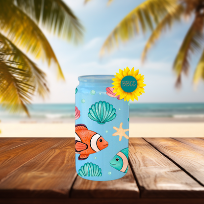 16oz Clownfish Coastal Tumbler