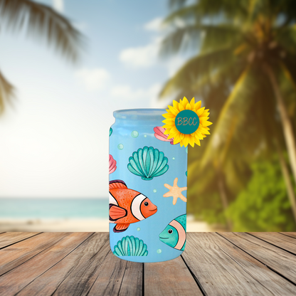 16oz Clownfish Coastal Tumbler