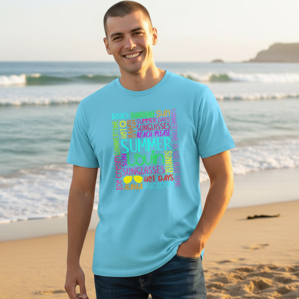 Adult Summer Lovin Graphic Tee