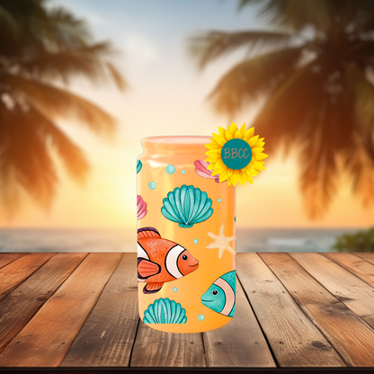 16oz Clownfish Coastal Tumbler